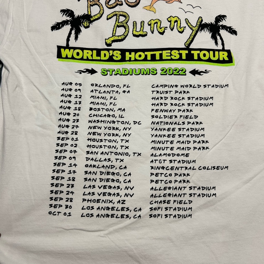 World's Hottest Tour Graphic Tee
